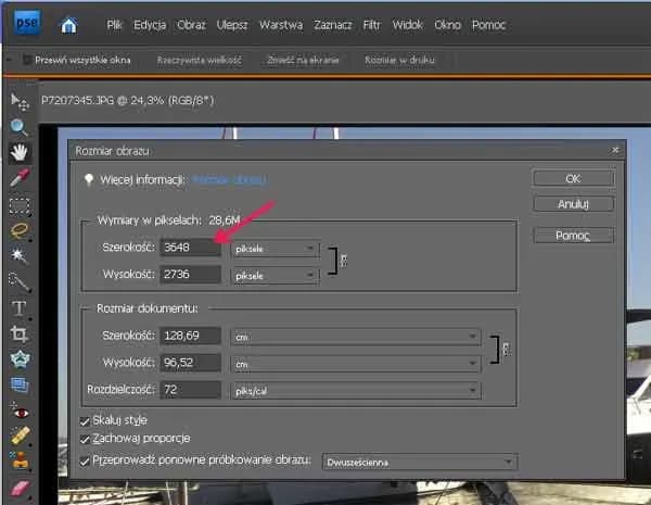 Jak zmniejszyć zdjęcie w Photoshopie bez utraty jakości i błędów