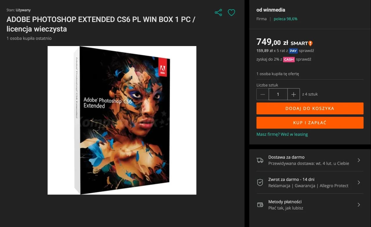 Ile kosztuje Photoshop? Sprawdź ceny i subskrypcje, aby zaoszczędzić